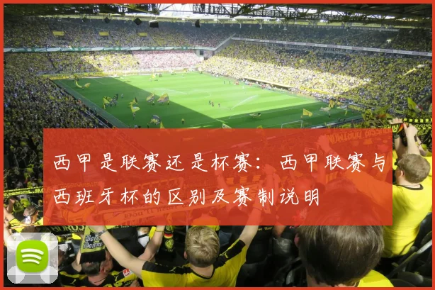 西甲是联赛还是杯赛：西甲联赛与西班牙杯的区别及赛制说明